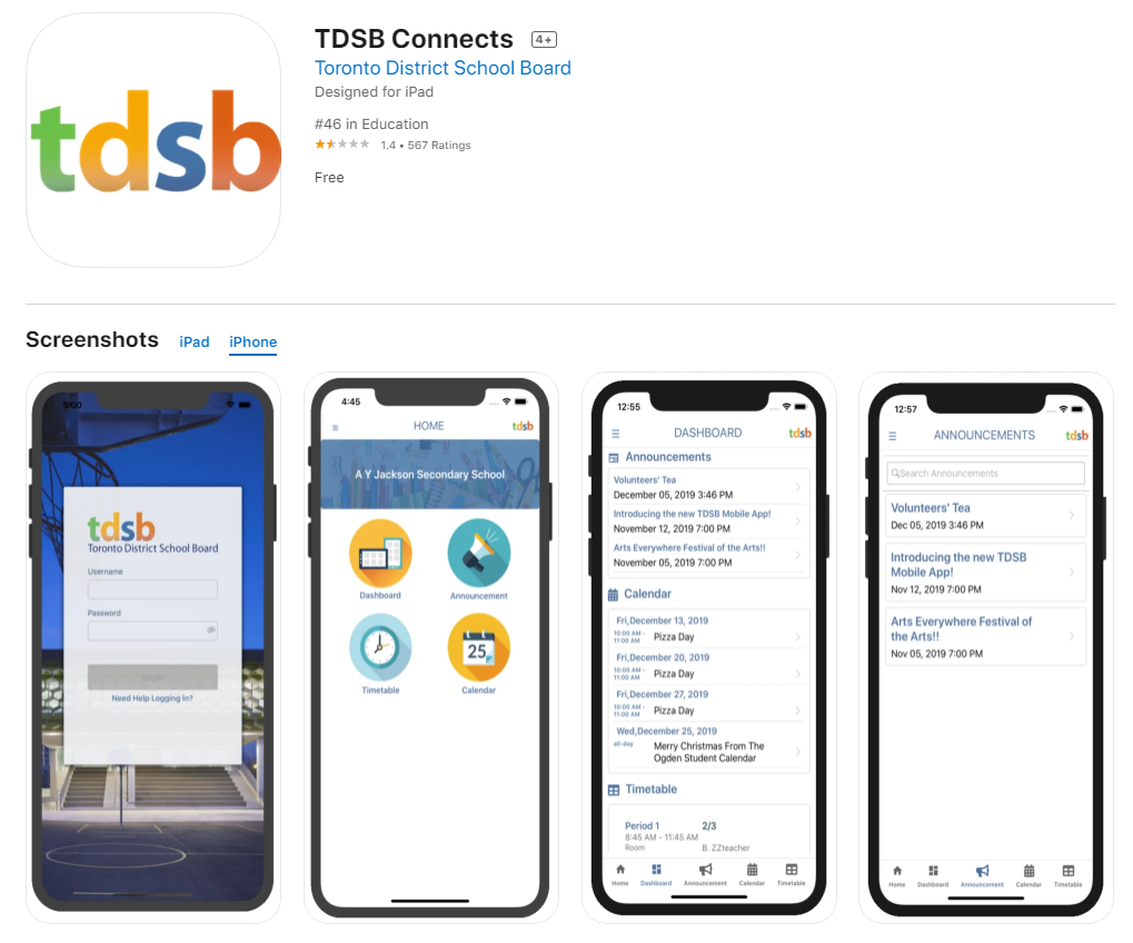 TDSB Connects App